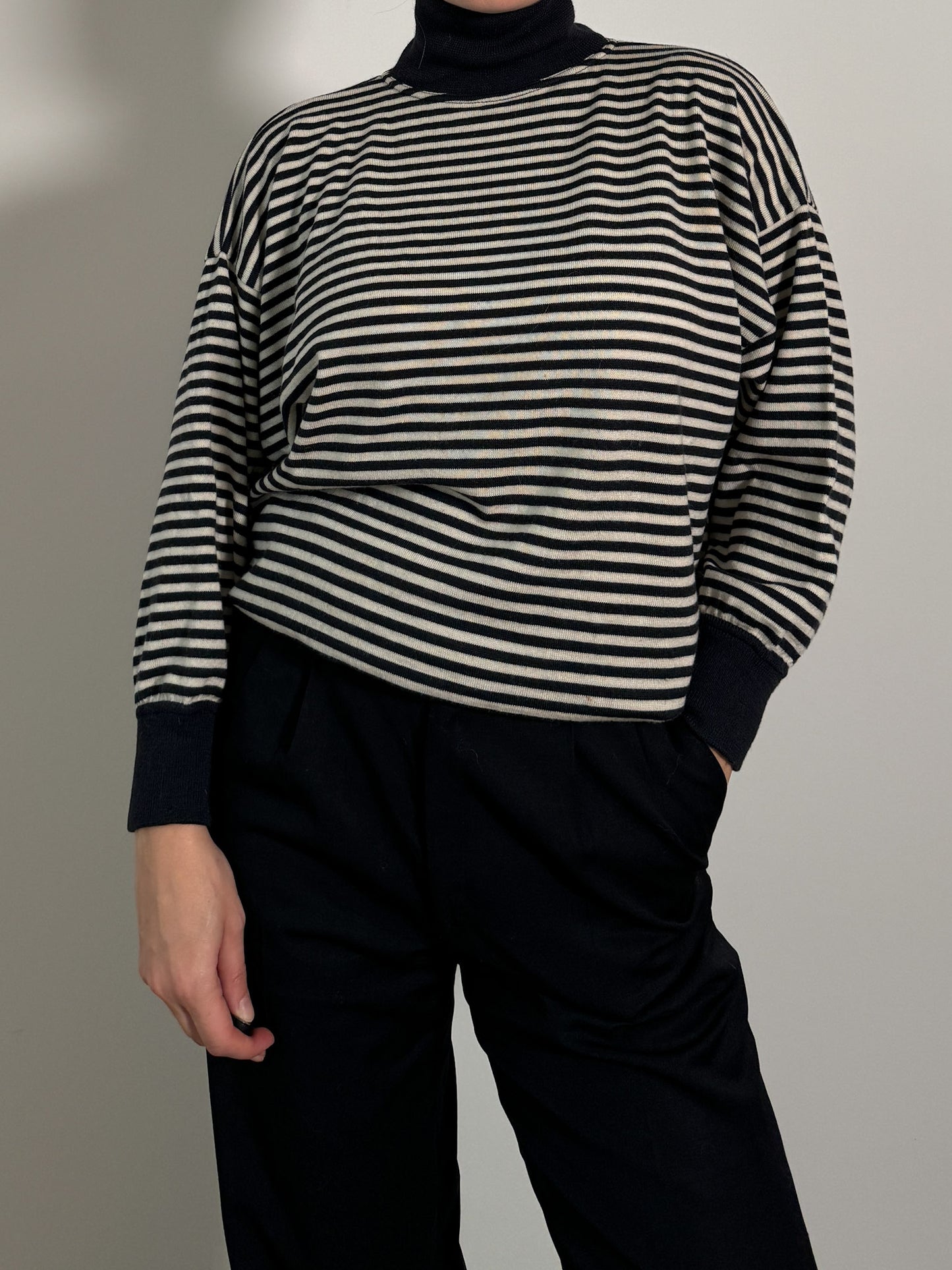 Sportmax pure wool striped pull