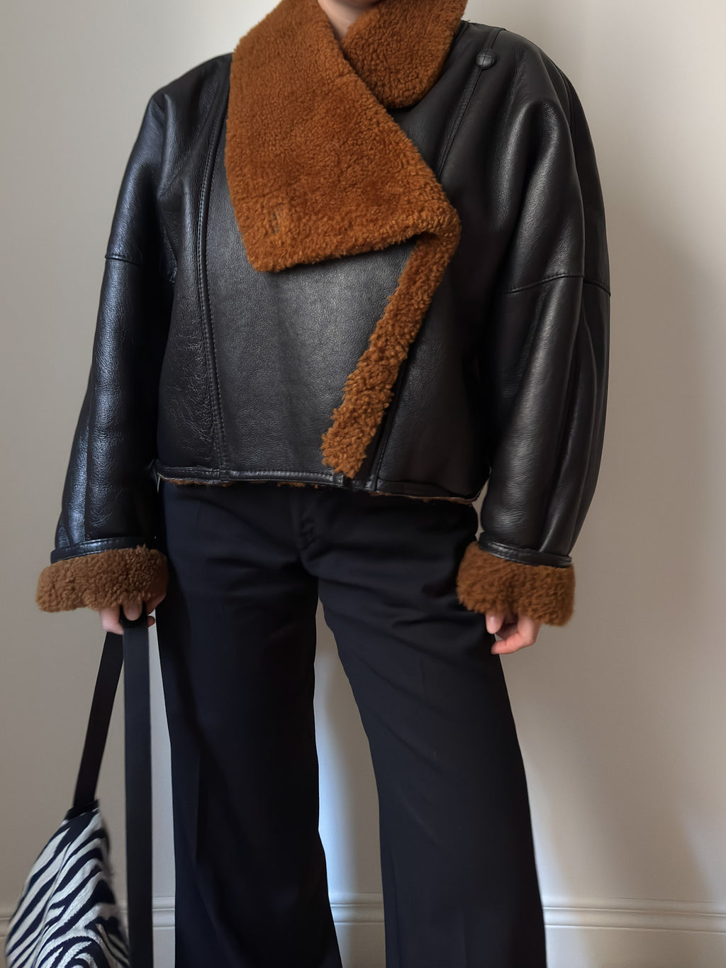Original Shearling cropped