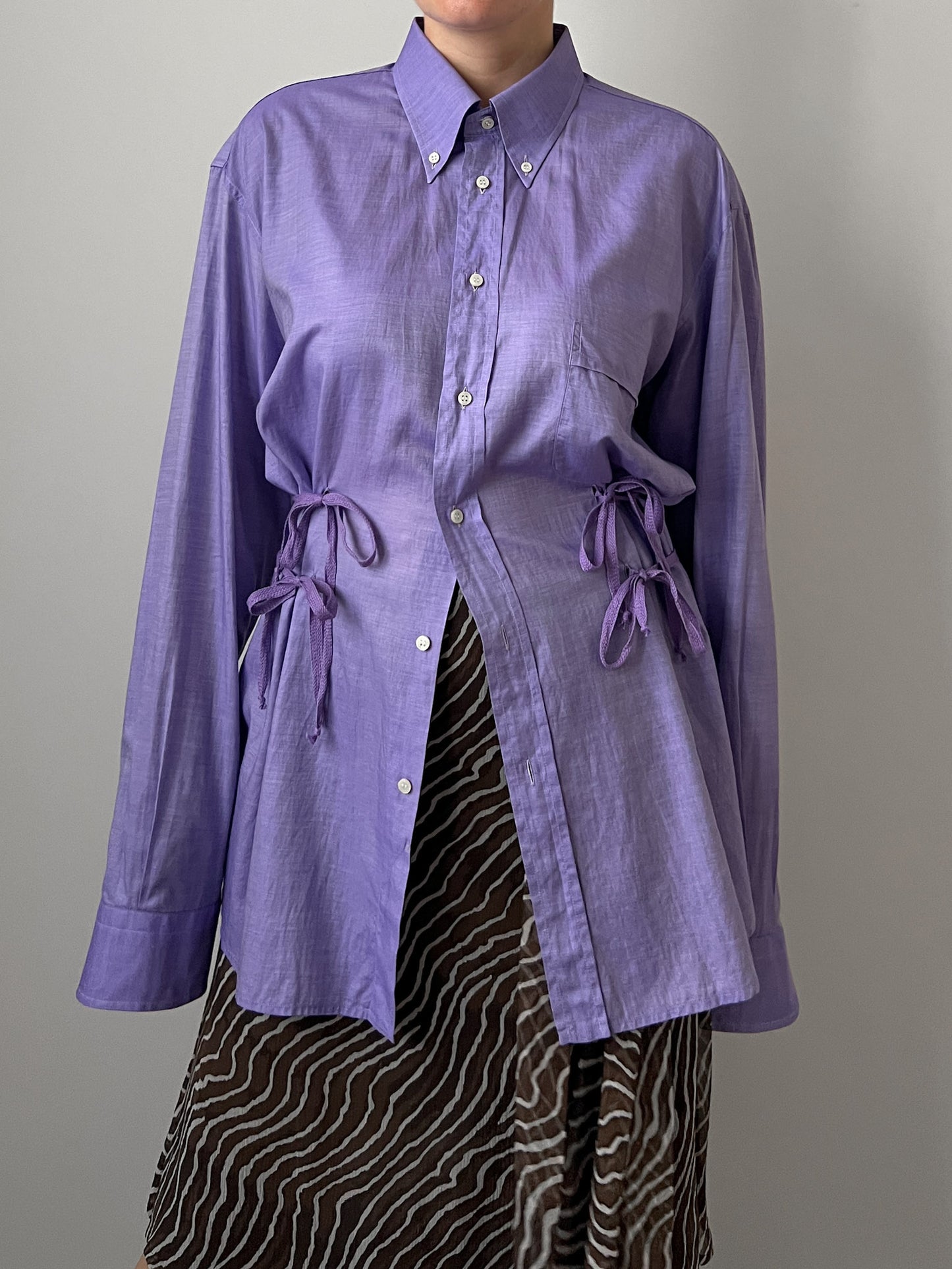 Isotta purple cotton