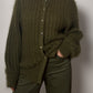 Super kid mohair grey cardigan