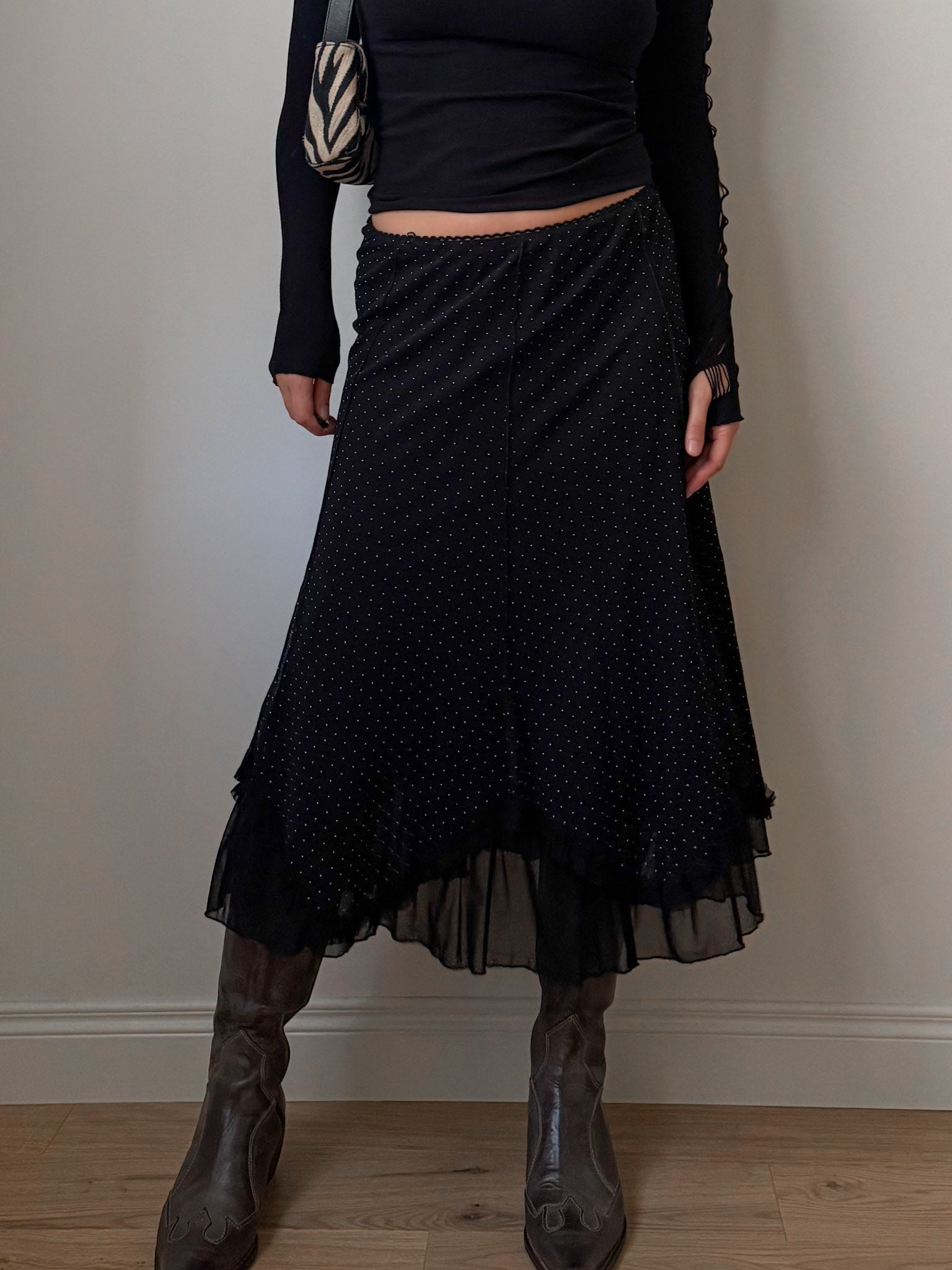 Stretch pois skirt