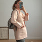 Pure silk pink shirt