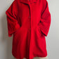 Max Mara pure virgin wool red coat