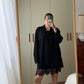 The black maxi shirt