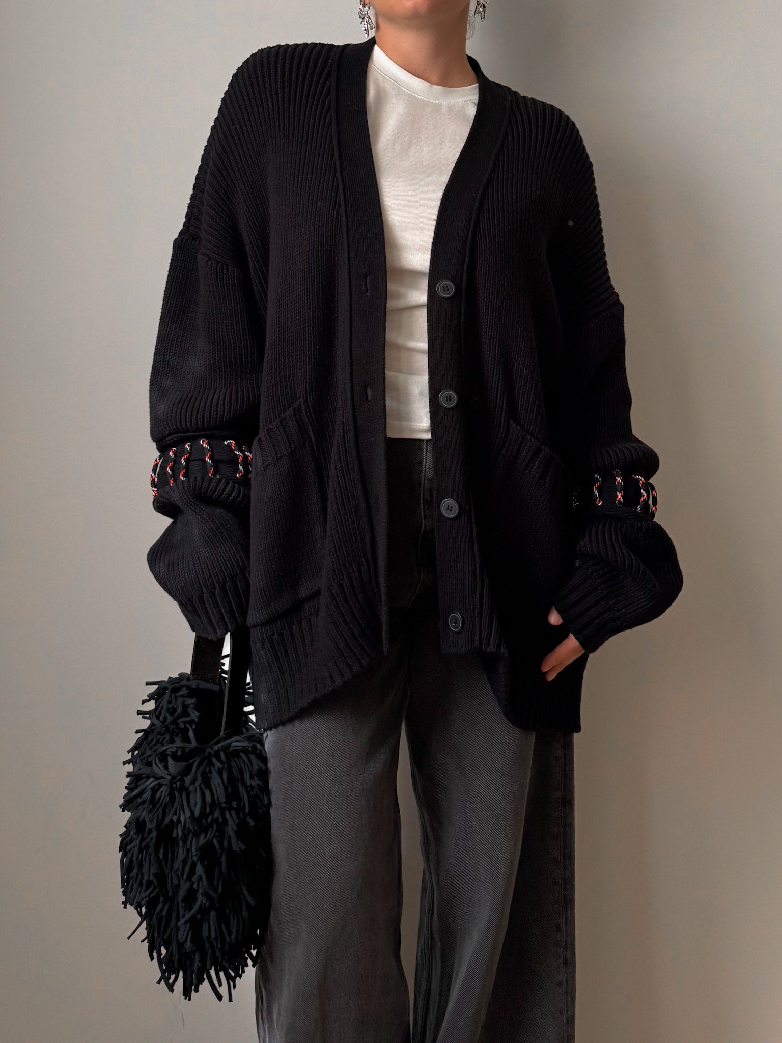 Armani cotton and wool cardigan