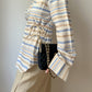 Isotta striped cotton