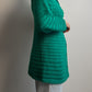 Wool and mohair green cardigan