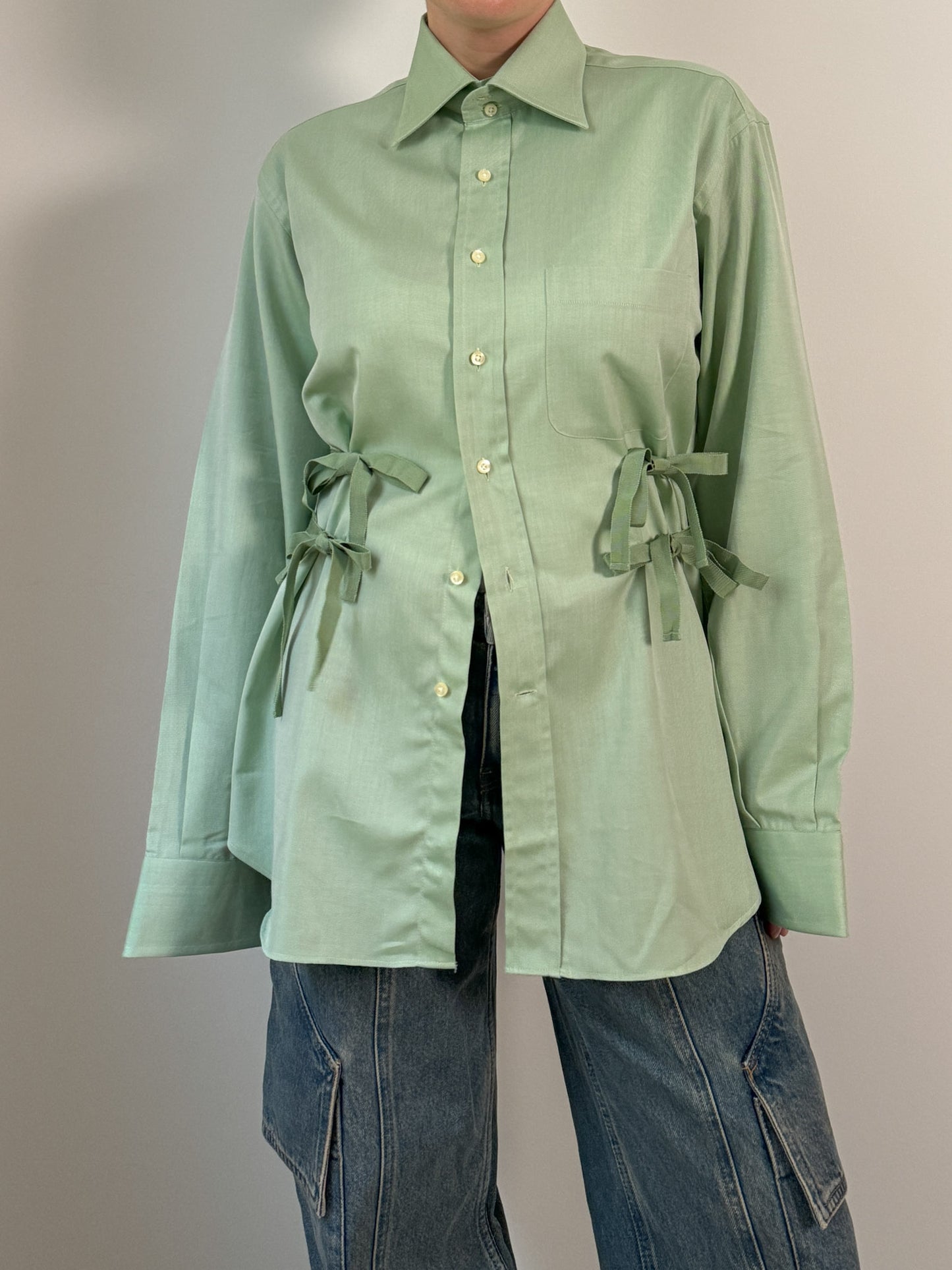 Isotta green cotton