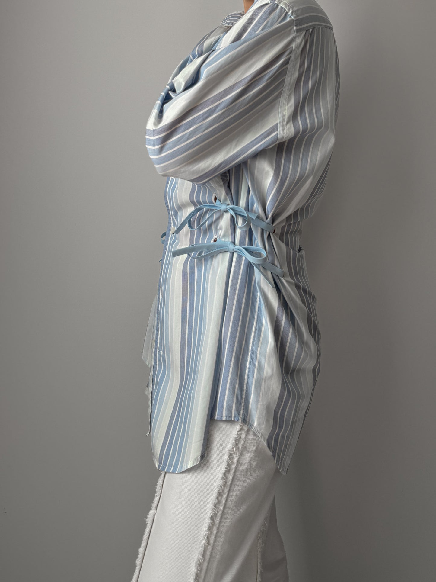 Isotta striped cotton (Henry cotton's shirt)