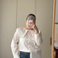 Pure cotton white blouse