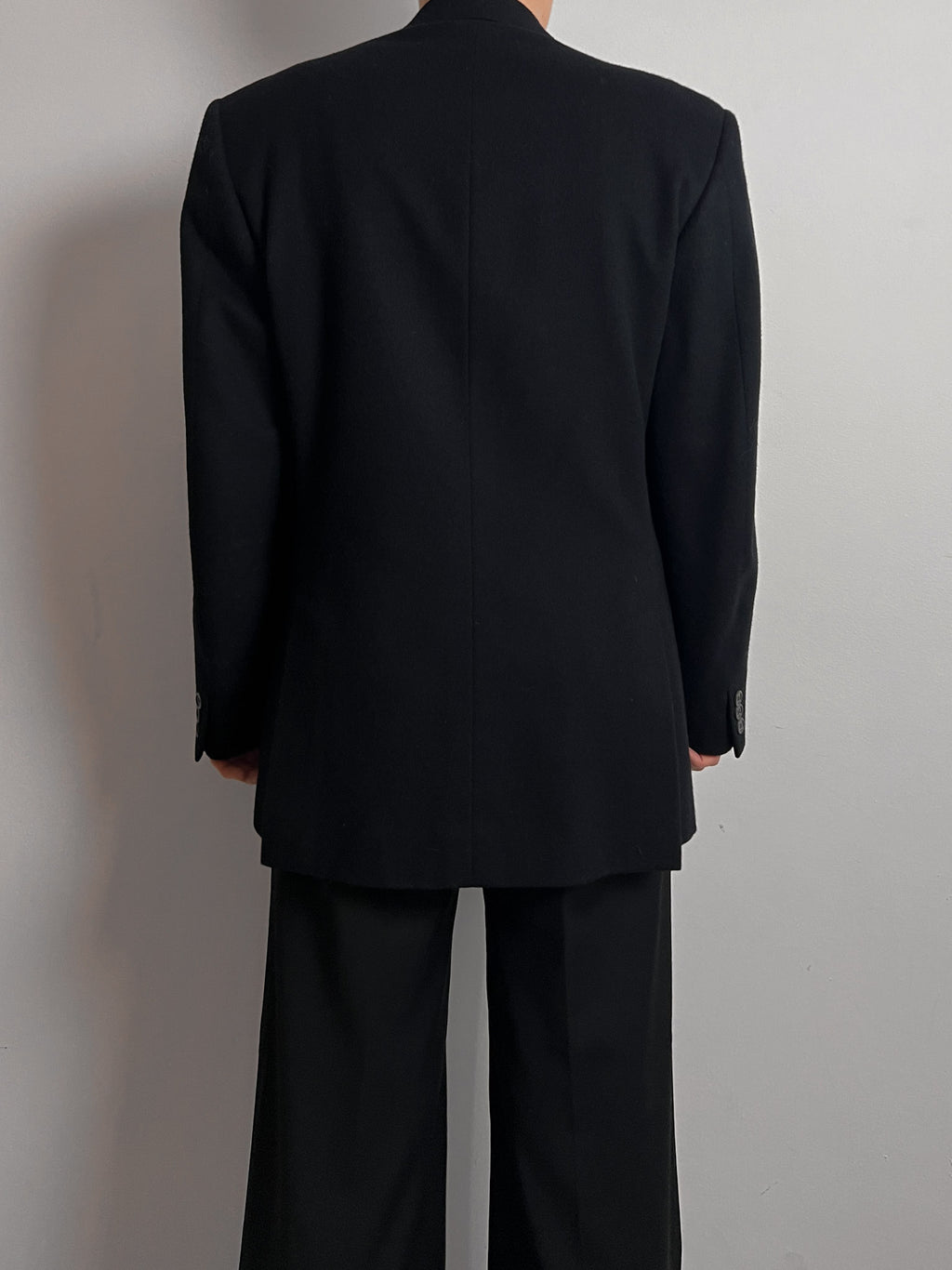 Mario Zegna/Furstenberg wool and cashmere blazer