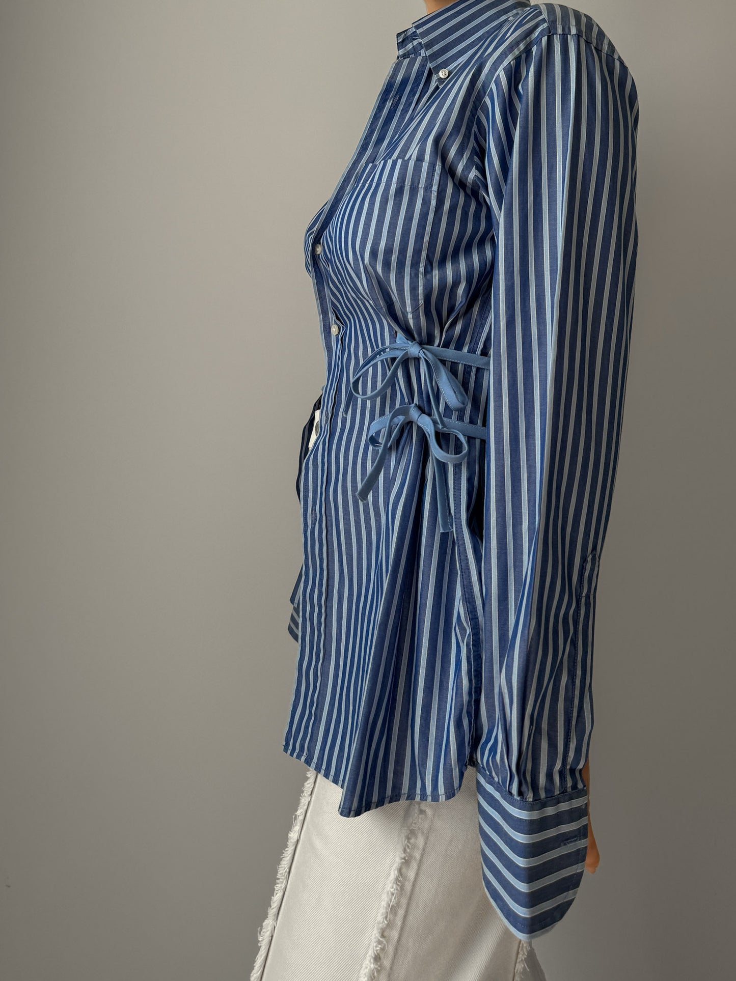 Isotta striped cotton