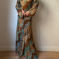 Pure silk long dress