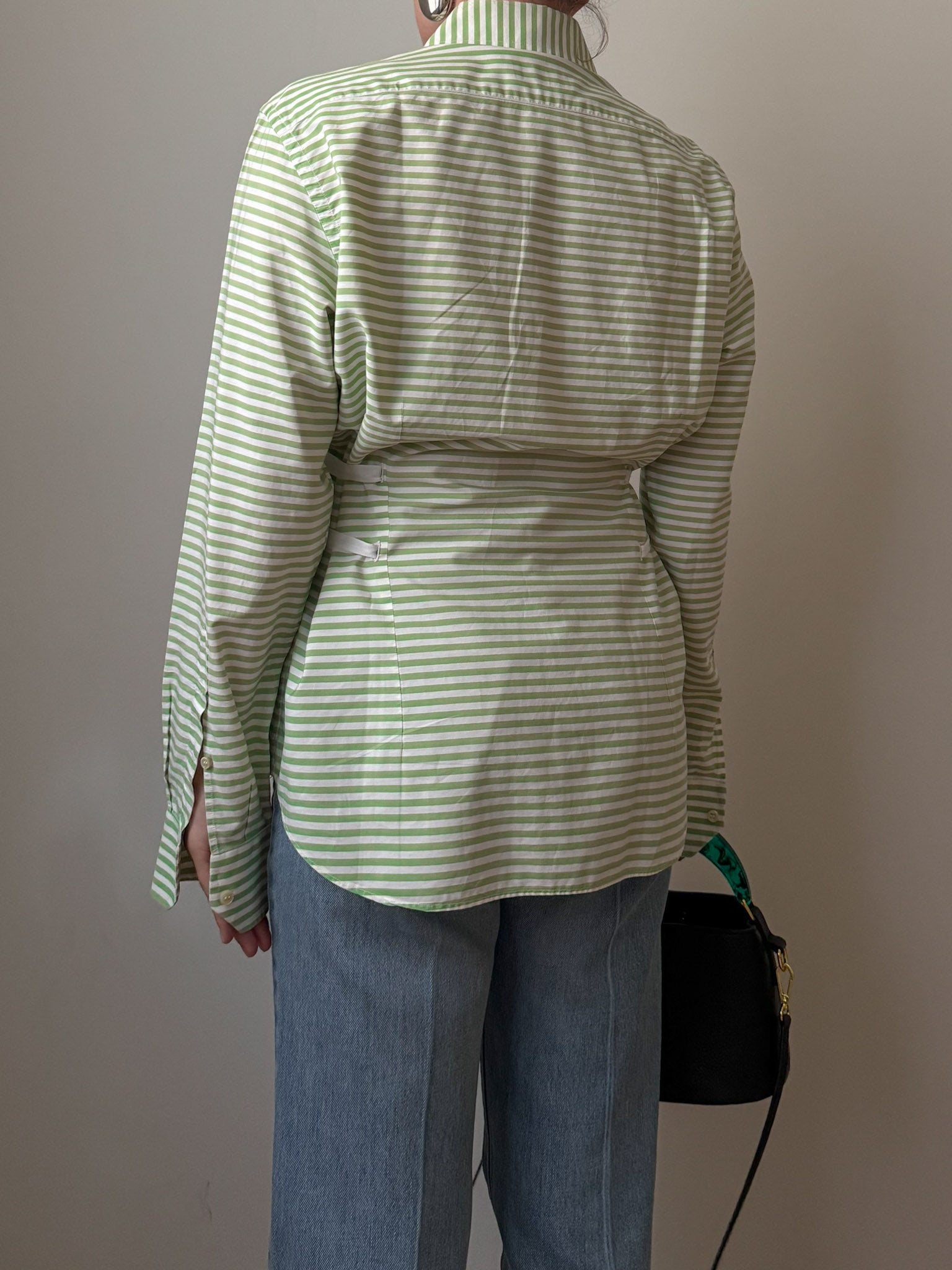Isotta cotton striped shirt