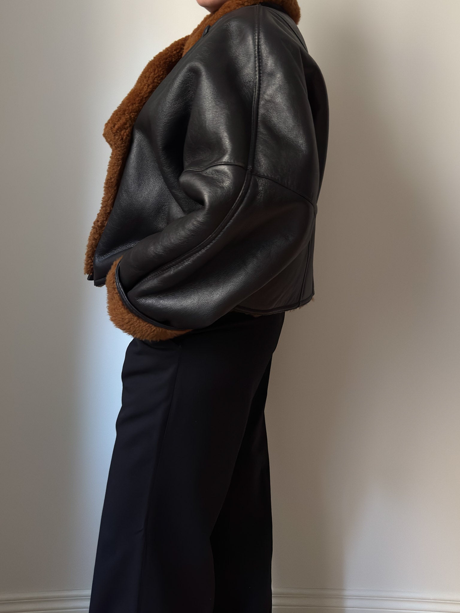 Original Shearling cropped