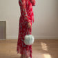 Pure silk floral co-ord