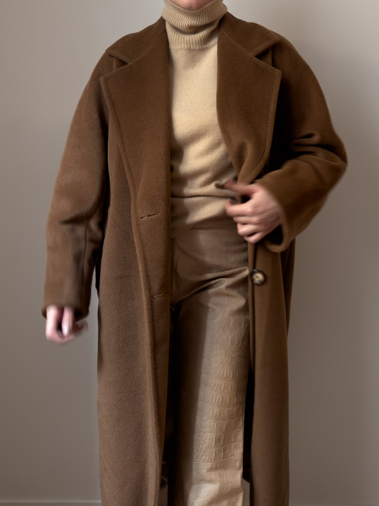 Marina Rinaldi wool and cashmere coat