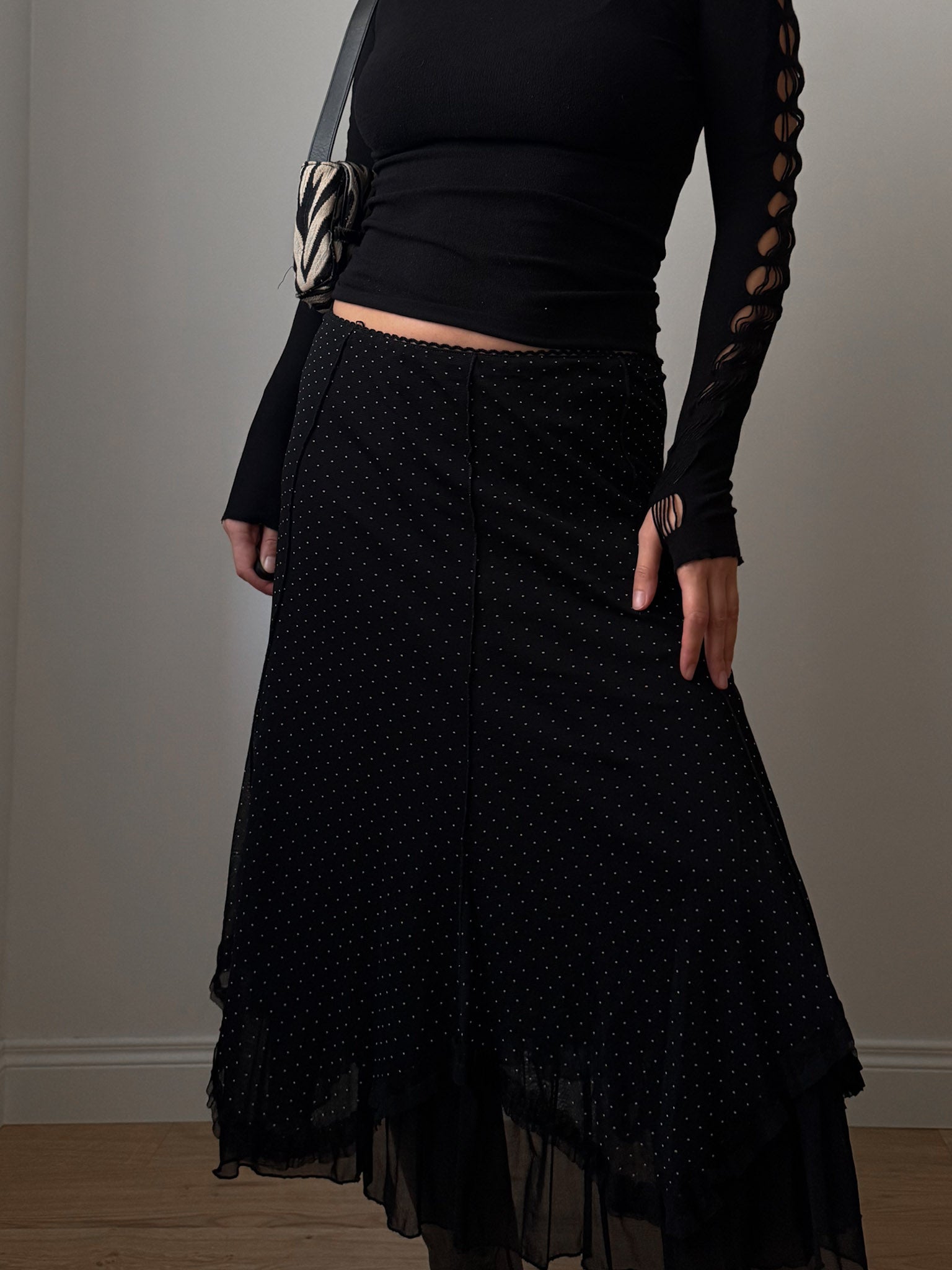Stretch pois skirt