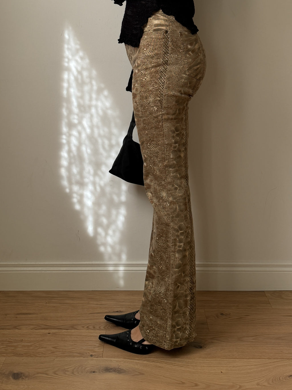 Cotton printed pants