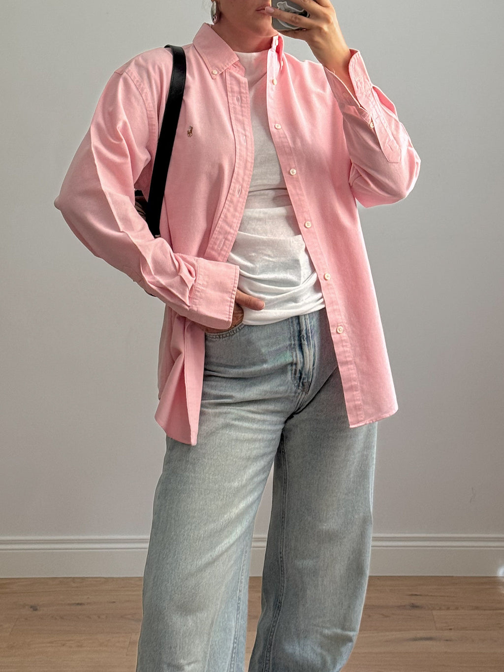 Ralph Lauren cotton pink shirt
