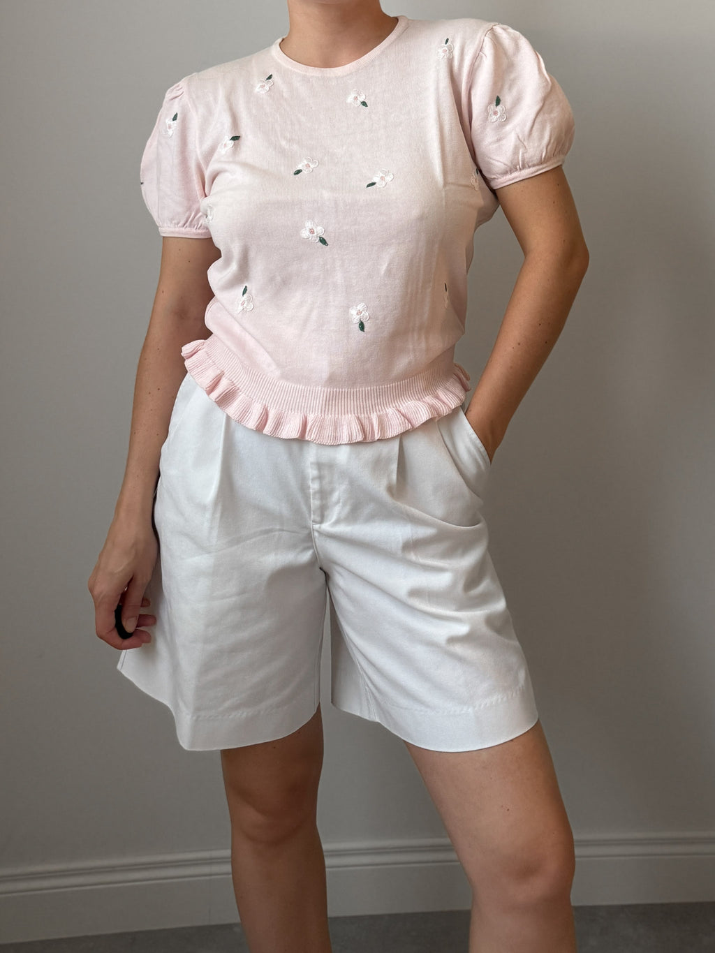 Pure cotton pink top