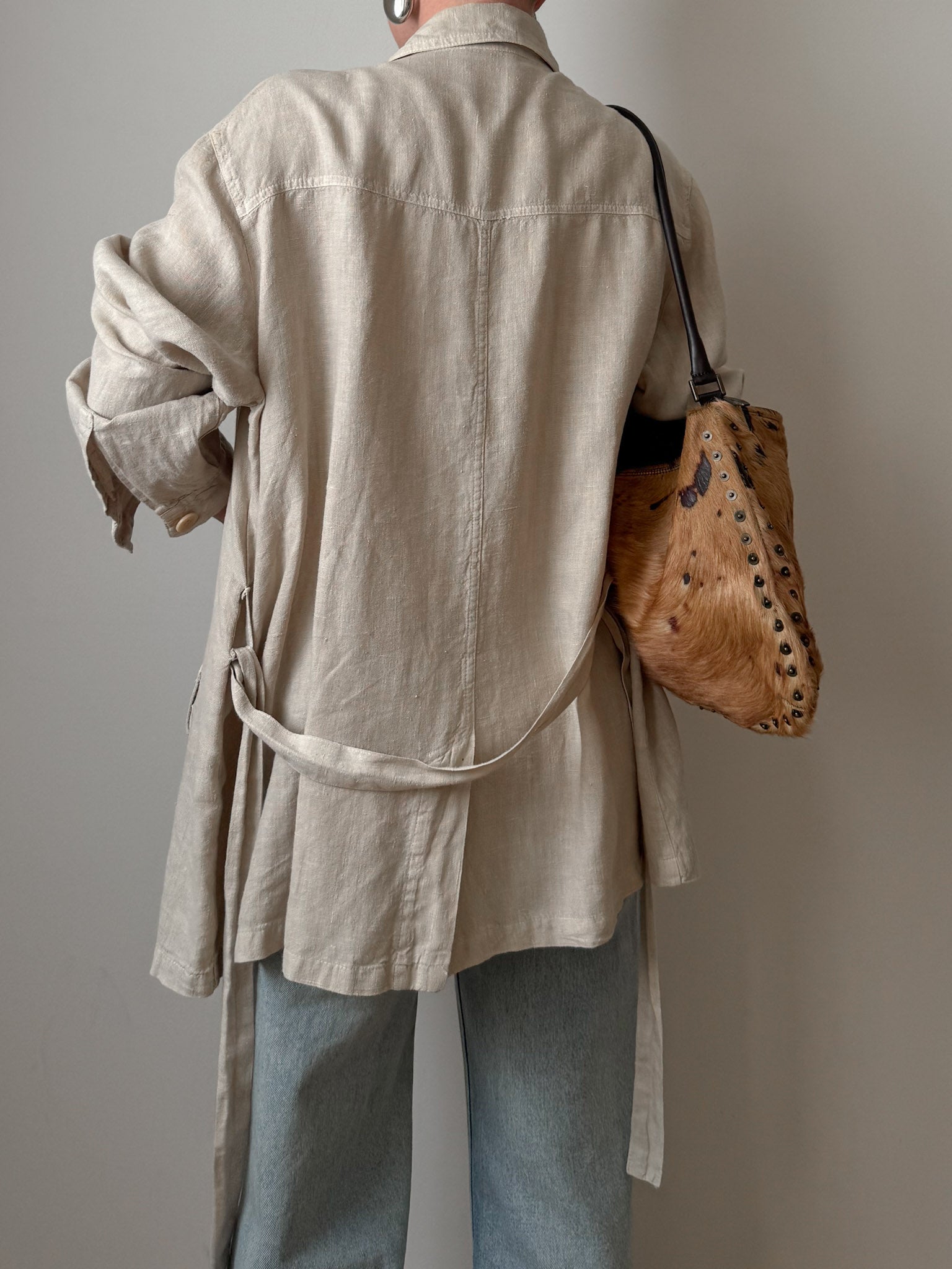Pure linen sand saharan
