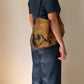 Pure linen blue denim suit