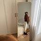 Real suede cropped jacket