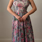 Embroidered floral romantic dress