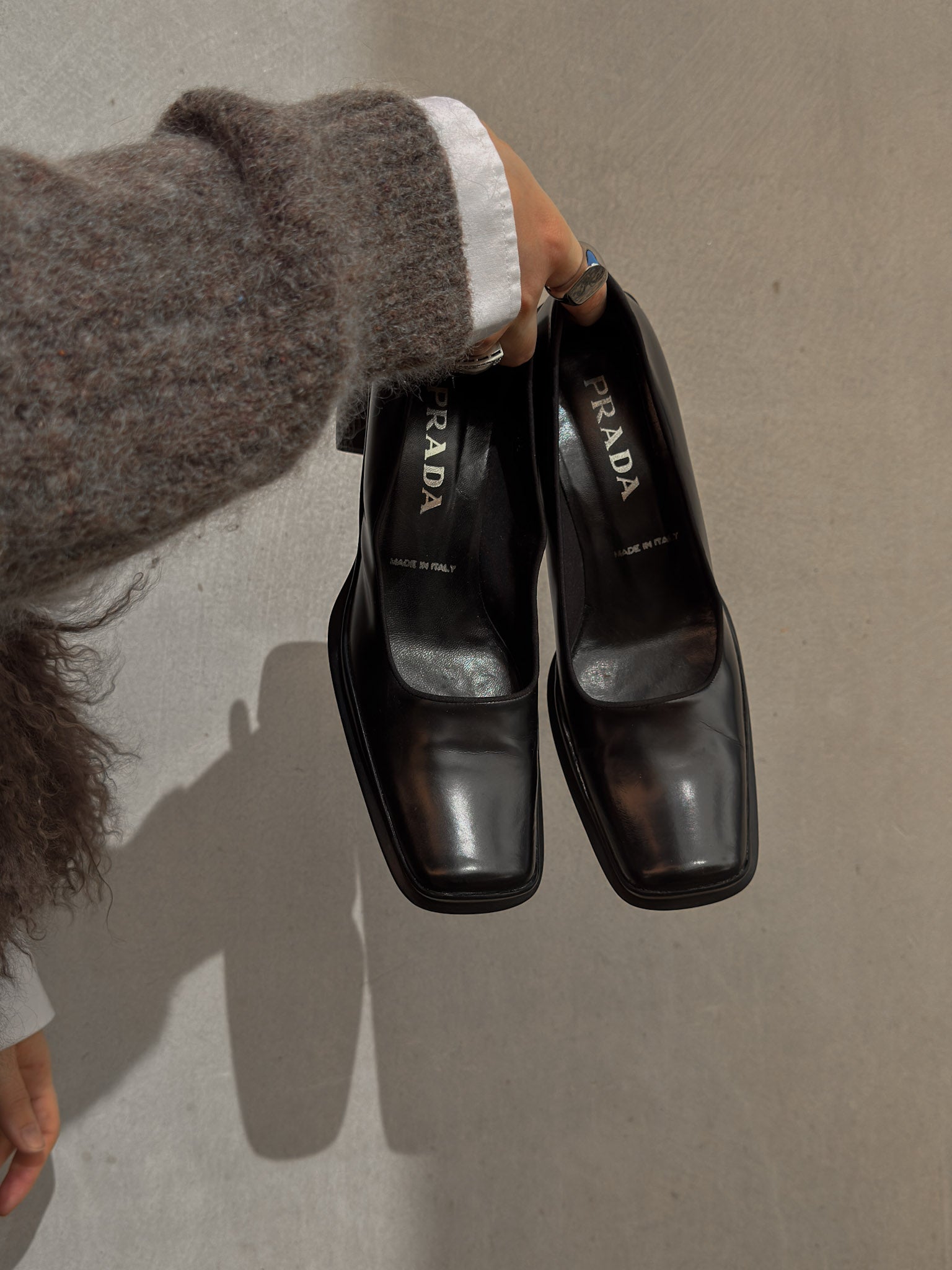 Prada genuin leather shoes