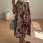 Pure cotton floral skirt
