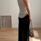 Pure silk ivory top