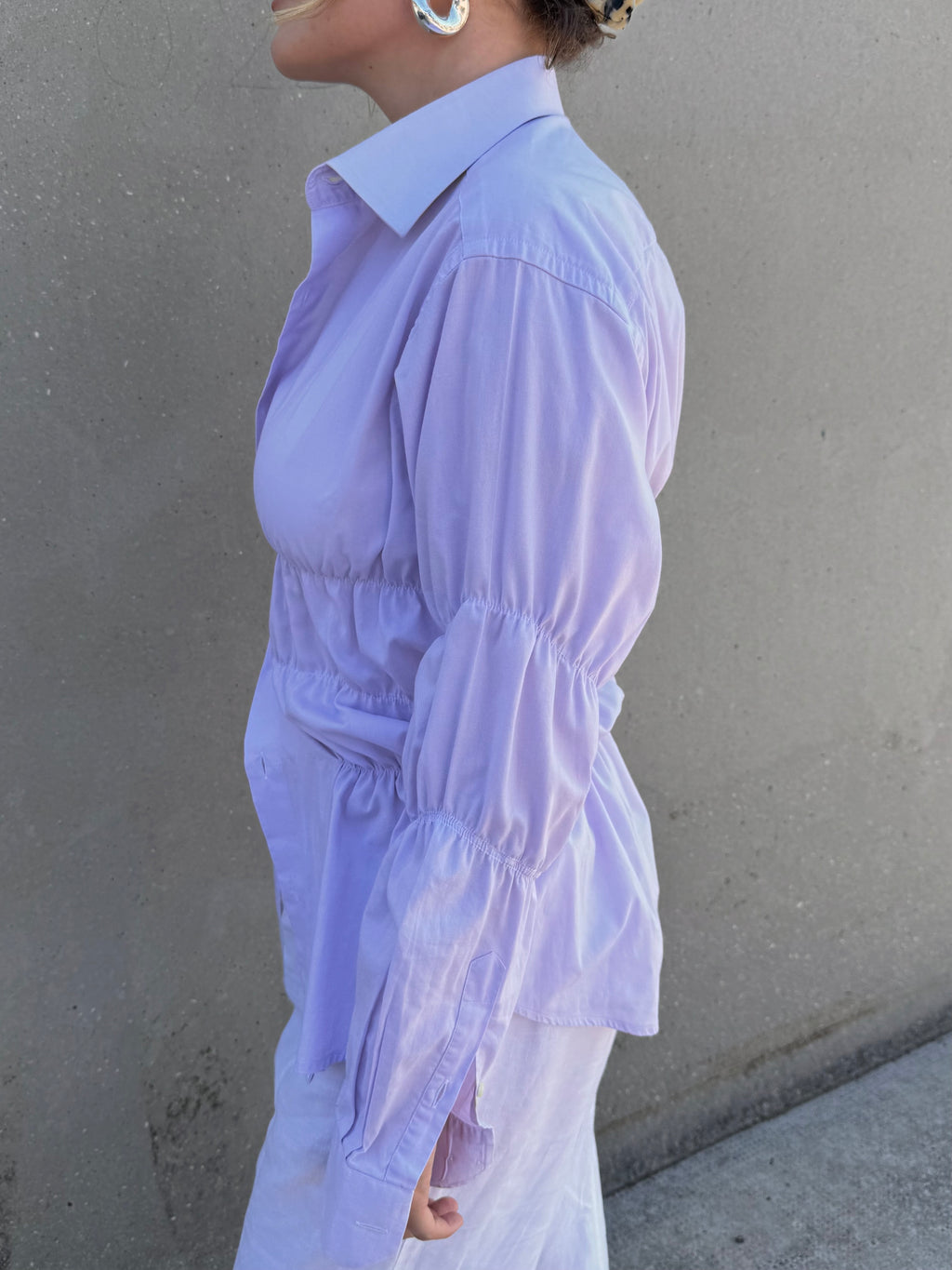 Ophidia lilac shirt