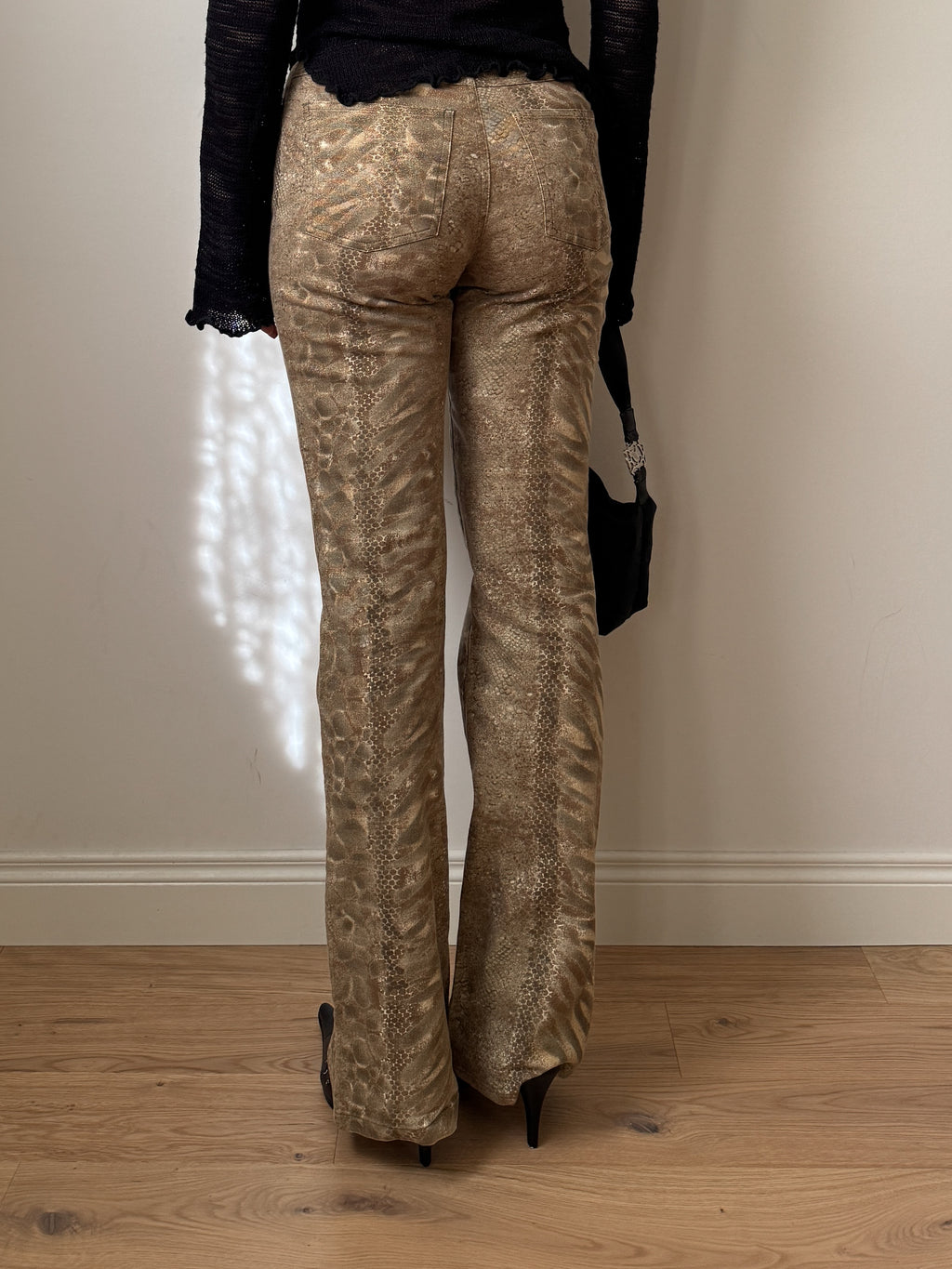 Cotton printed pants