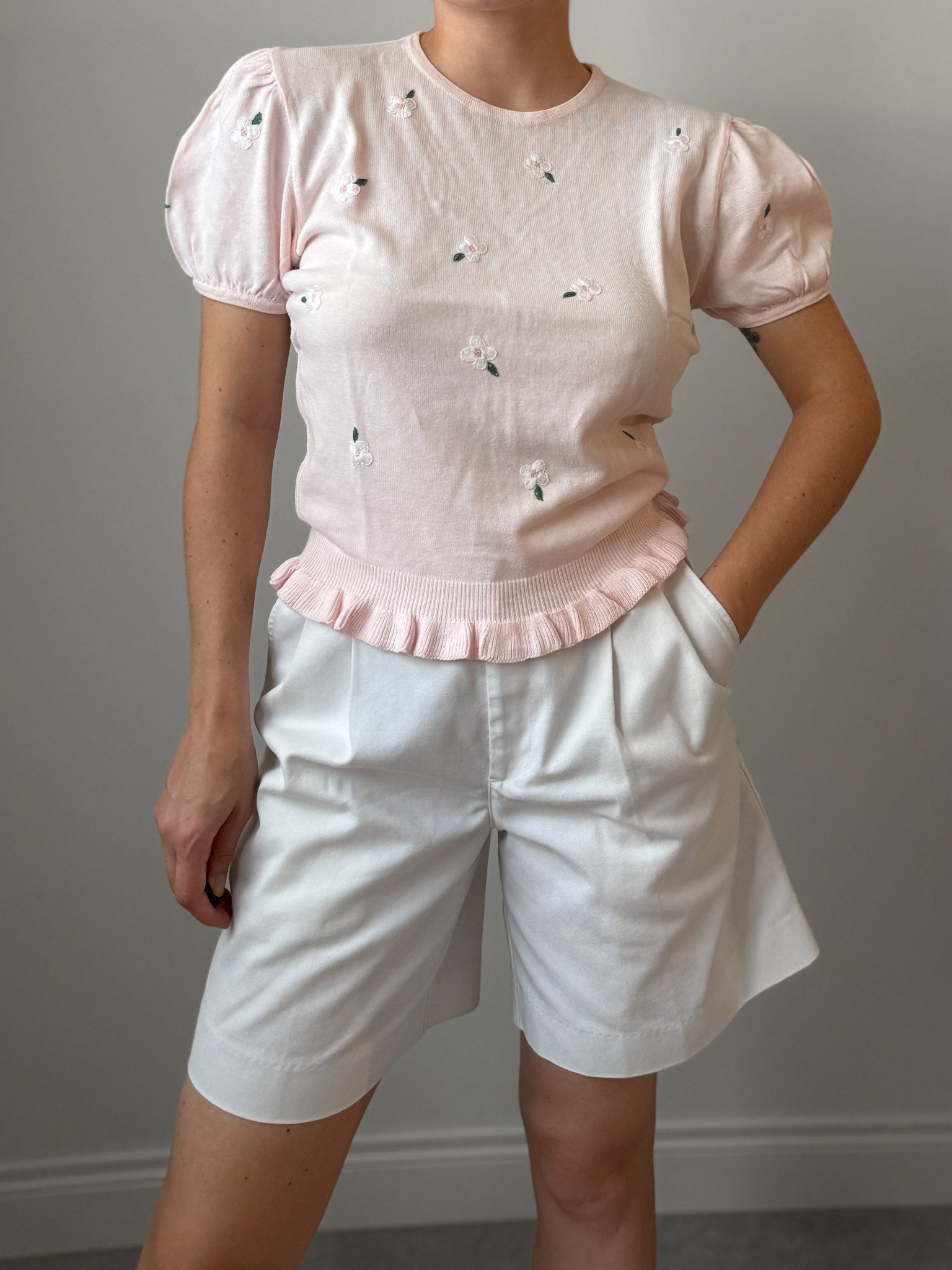 Pure cotton pink top