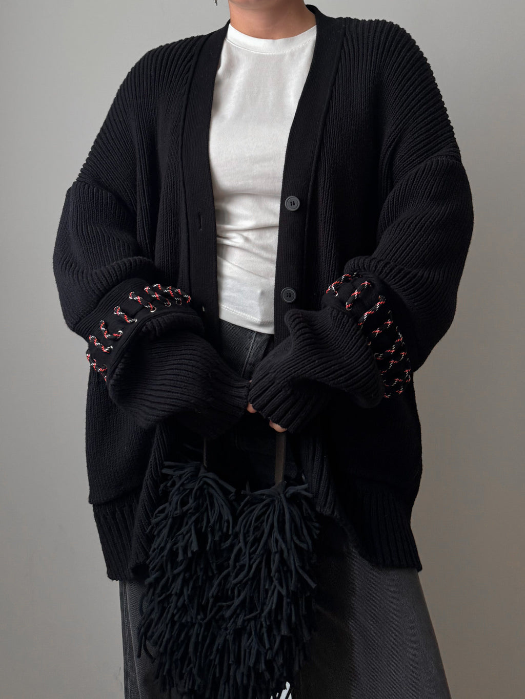 Armani cotton and wool cardigan