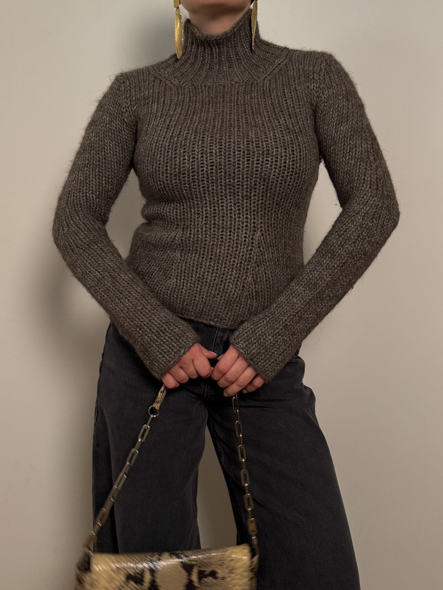 Gil Sander wool and alpaca pull