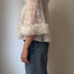 Embroidered white baby-doll