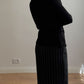 Viscose black cardigan