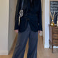 Brando black wool