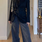 Brando black wool