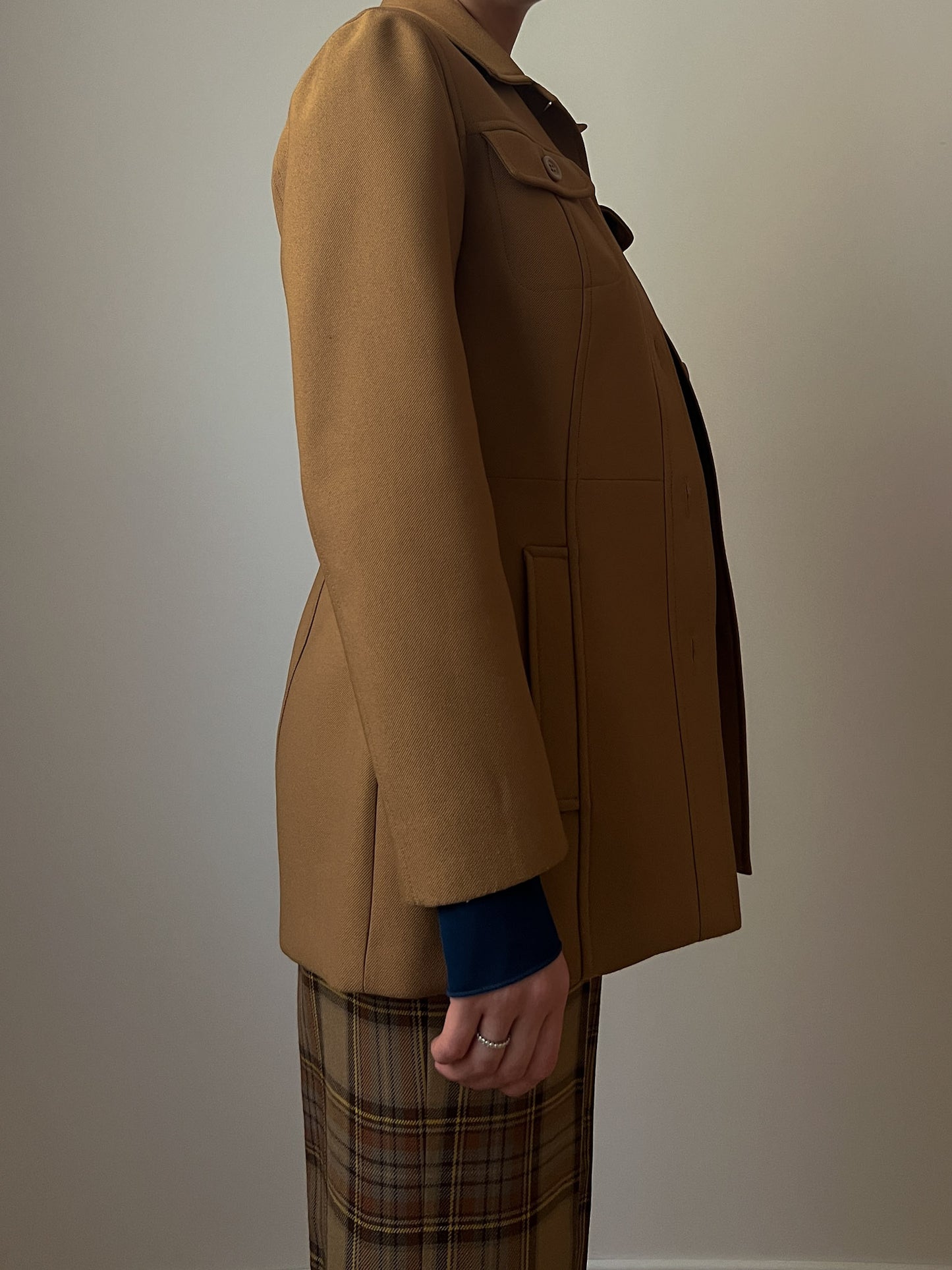 Stefanel camel blazer