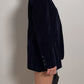 Velvet blue blazer