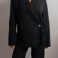 Marina Rinaldi wool black cardigan