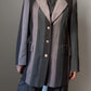 Tailored striped blazer
