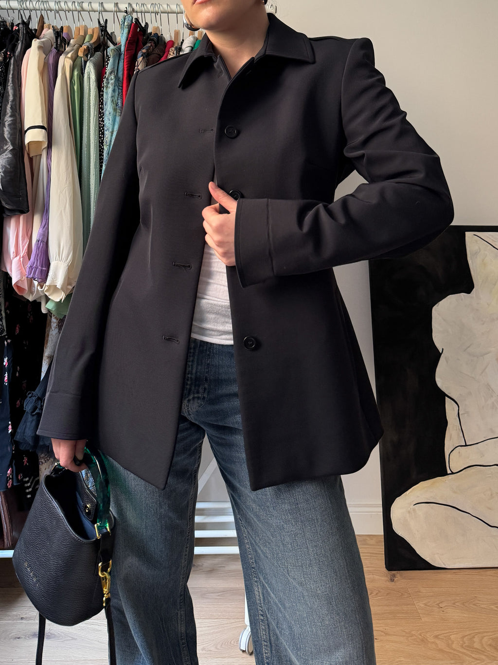 Made in Italy dark blue jacket