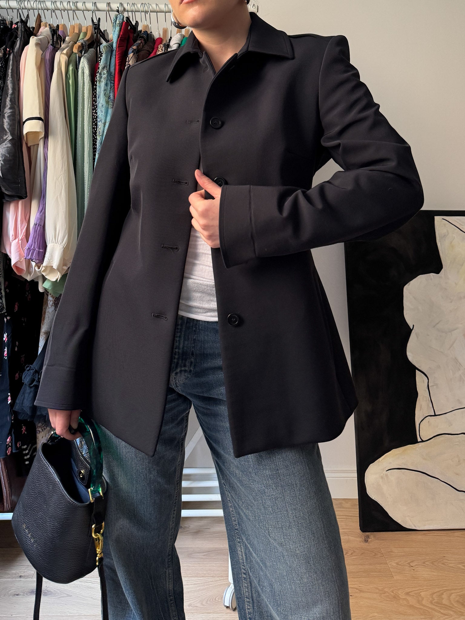 Made in Italy dark blue jacket