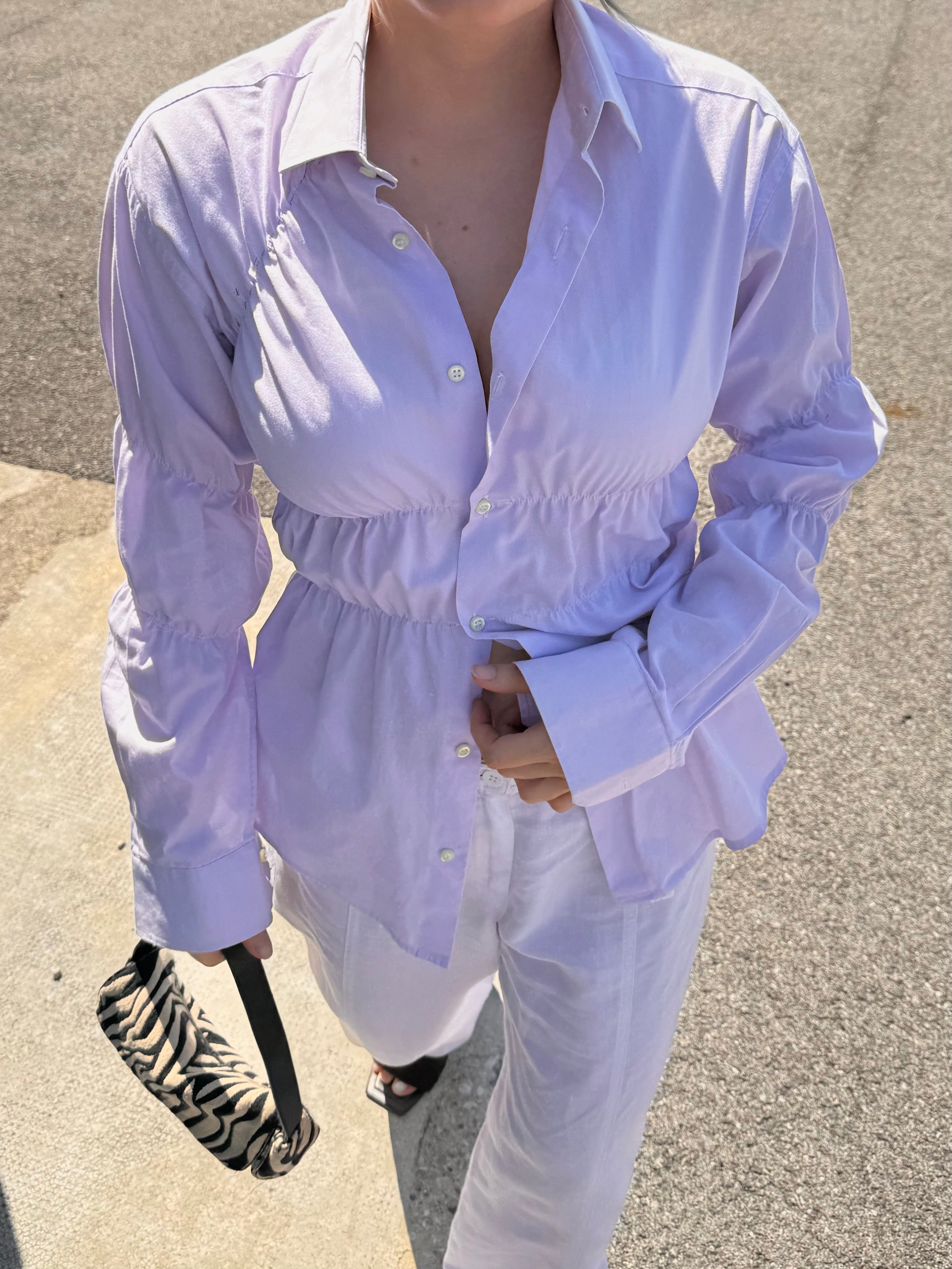 Ophidia lilac shirt