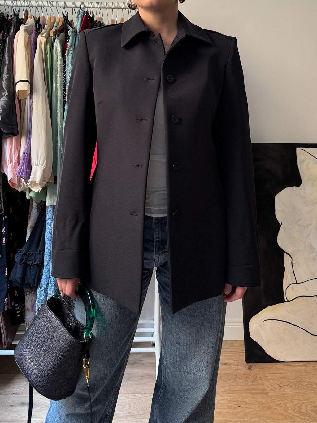 Made in Italy dark blue jacket