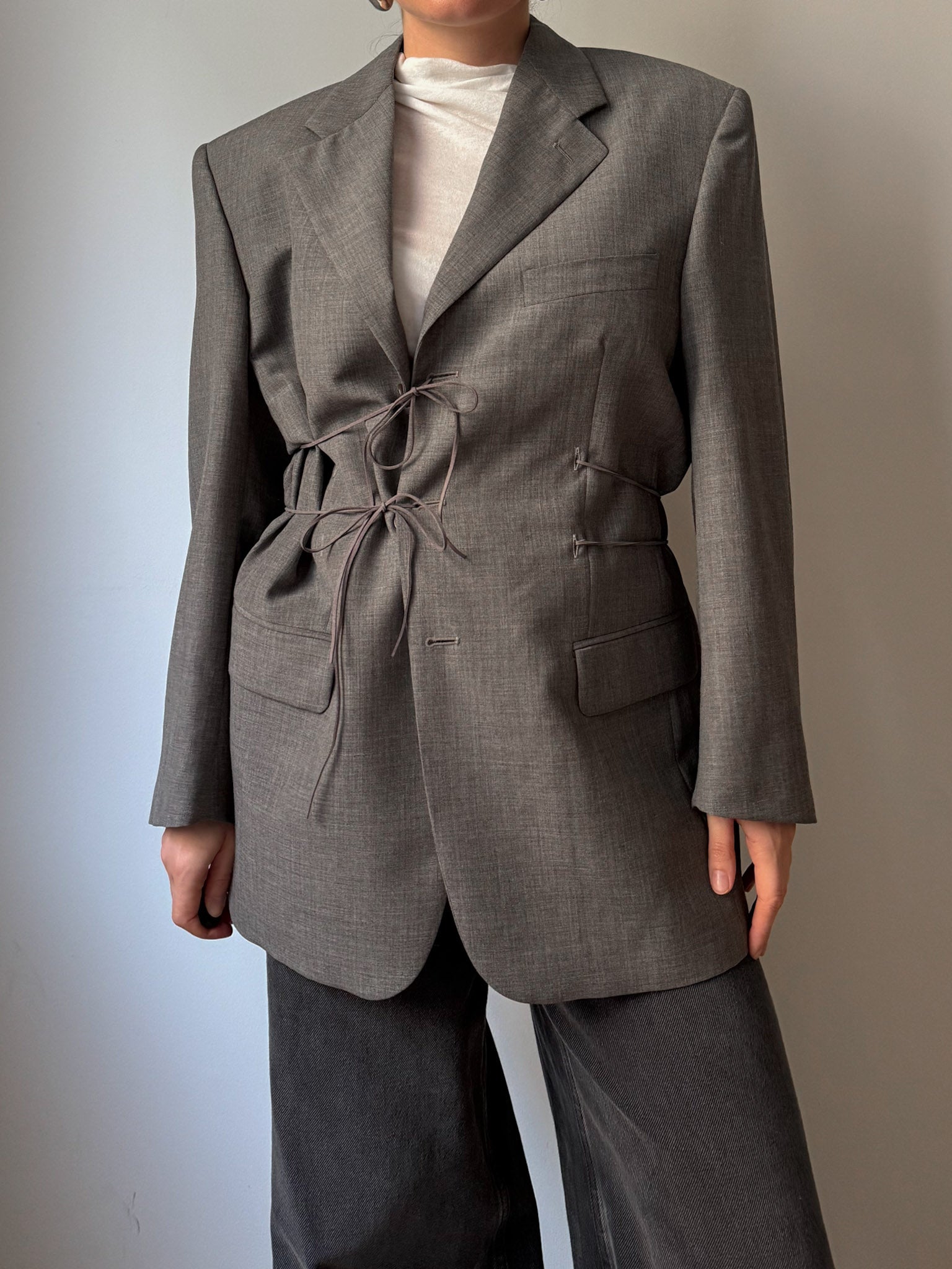 Brando grey blazer